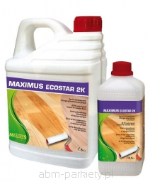 MAXIMUS ECOSTAR  2K połysk 5,5 L lakier dwuskładnikowy do podłóg drewnianych 